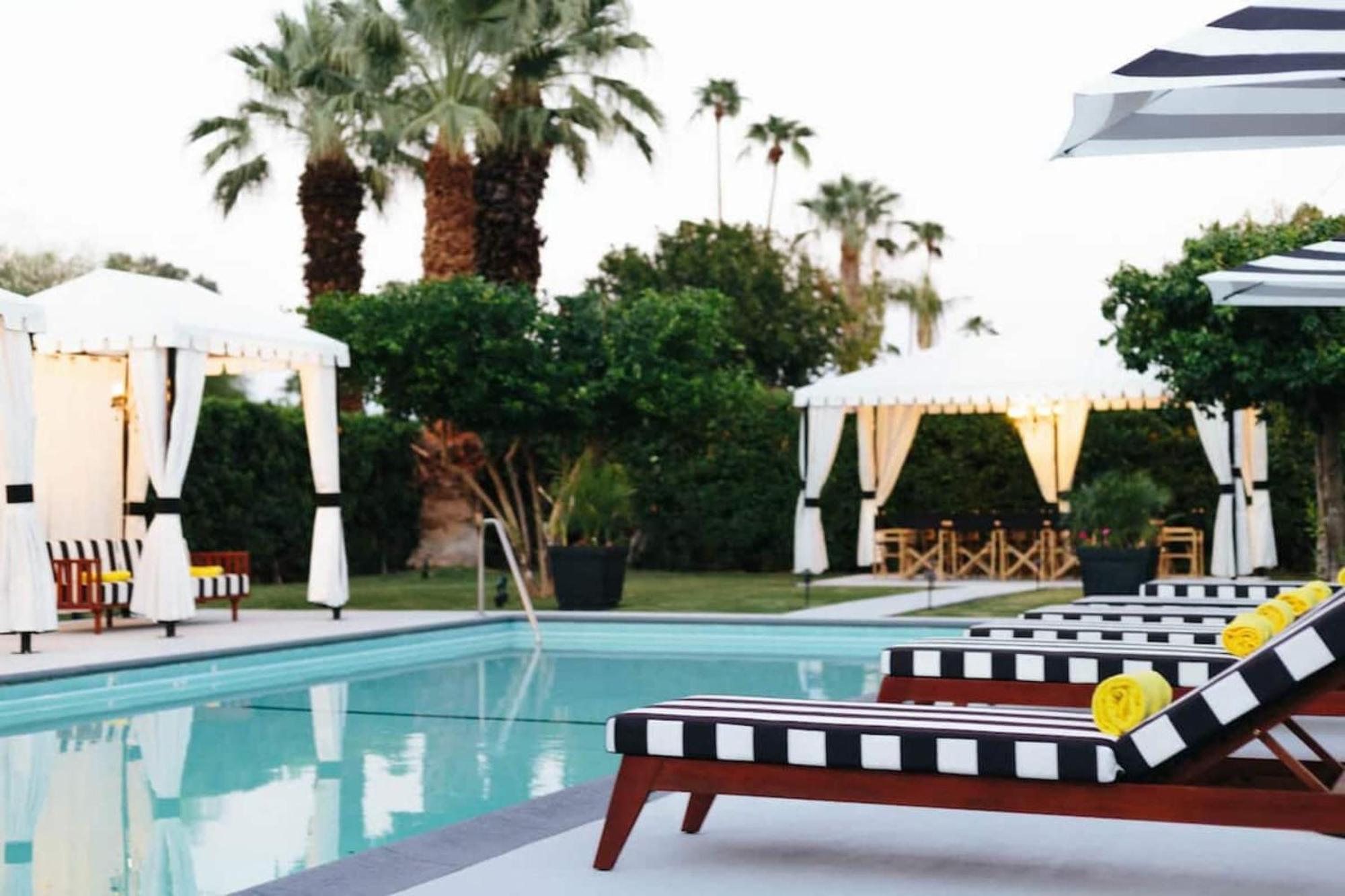 Hotel El Cid By Avantstay 16 Occ Full Hotel Buyout In Palm Springs W Pool Bagian luar foto